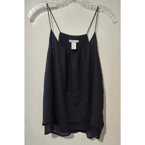 H&M Black Sleeveless Blouse Size 4